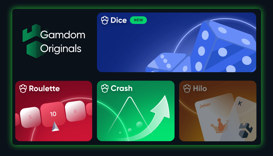 original gamdom games